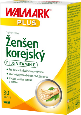 Walmark Ženšen korejský 30 kapslí