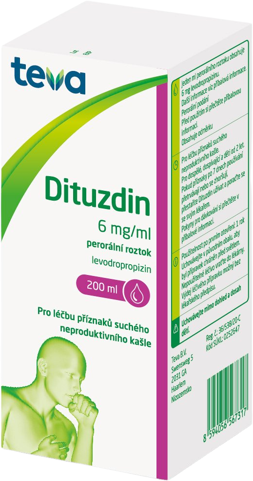 Dituzdin roztok 6mg/ml por.sol. 200 ml
