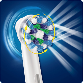 Oral-B CrossAction Náhradní kartáčková hlava 4 ks