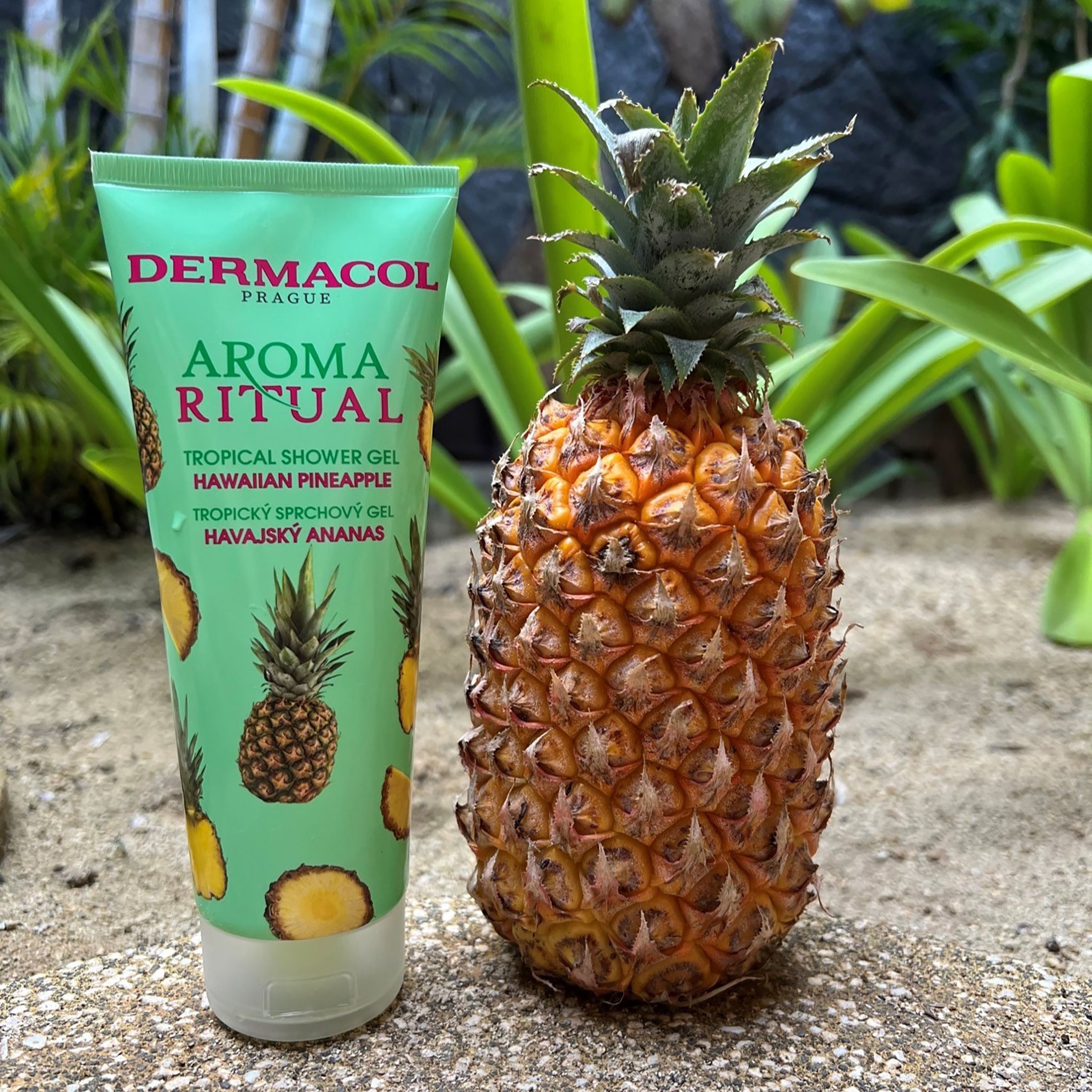 Dermacol Tropický sprchový gel havajský ananas Aroma Moment 250 ml