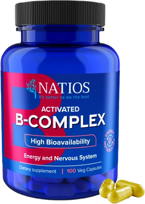 Natios Activated B-Complex 100 kapslí