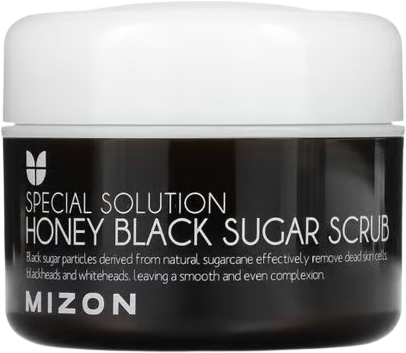 Mizon Čistící peeling s černým cukrem a medem Honey Black Sugar Scrub 90 g