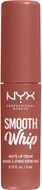 NYX Professional Makeup Smooth Whip Matte Lip Cream 04 Teddy Fluff matná tekutá rtěnka, 4 ml