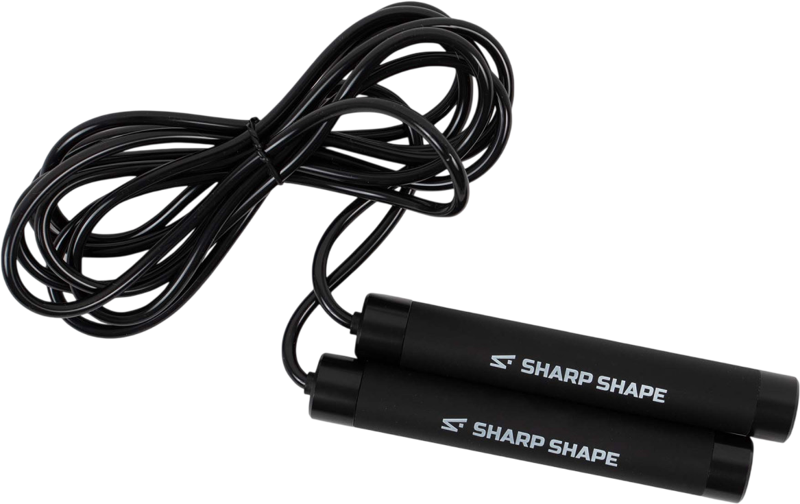 Sharp Shape Zátěžové švihadlo 90 g černé