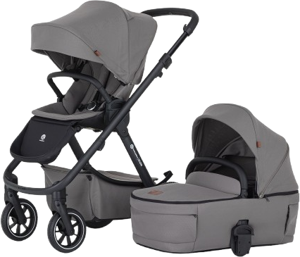Petite&Mars Kočárek kombinovaný ICON 2v1 Dove Grey LITE RWS