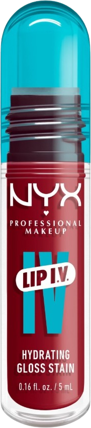 NYX Professional Makeup Lip IV Hydrating Gloss Stain, 10 Berry Thirsty 5 ml