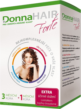 Donna Hair FORTE 4měsíční kúra 120 tobolek