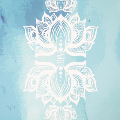 Sharp Shape Podložka PU-frosted Yoga mat Water