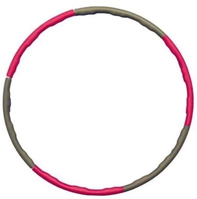 Rucanor Hula hoop weight obruč, černá/růžová 98 cm