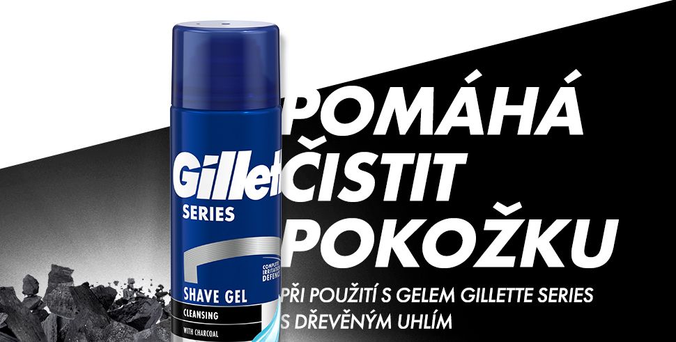 Gillette Mach3 Charcoal Holicí strojek pro muže + 2 Holicí hlavice