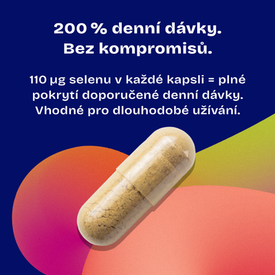 Daily Organic Selenium Chelate 90 kapslí