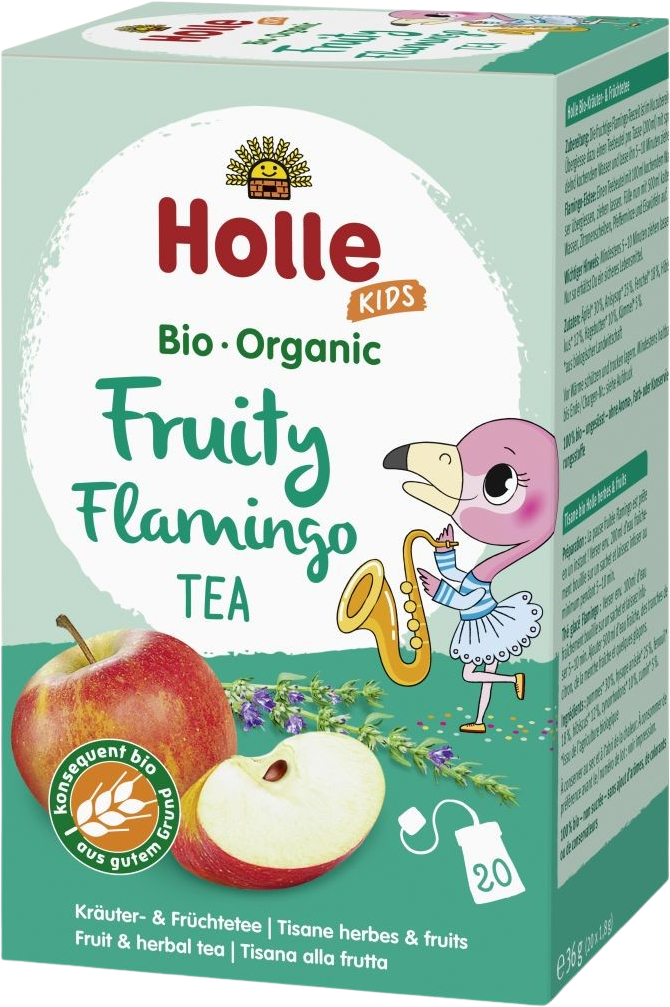 Holle Bio-dětský čaj Flamingo sáčky 20 ks