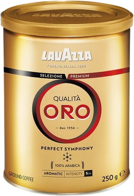Lavazza Qualità Oro mletá káva v dóze 250 g