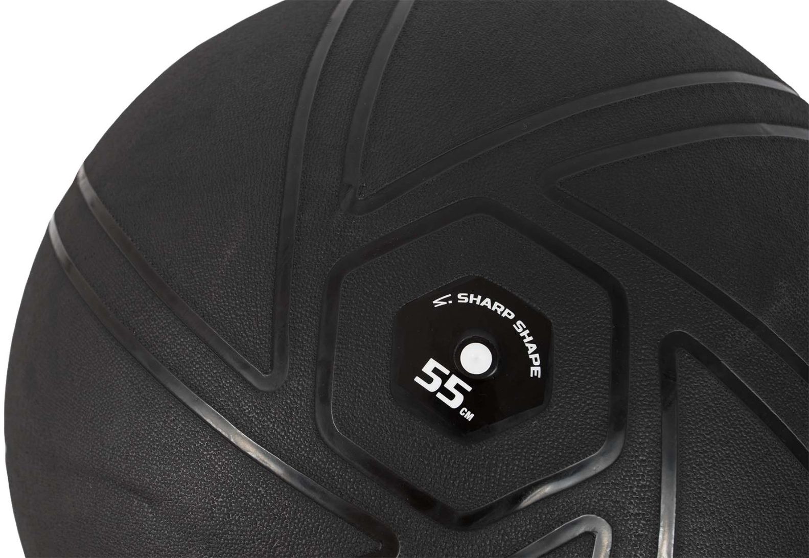 Sharp Shape Gymnastický míč Pro 55 cm černý
