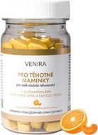 Venira vitamíny pro těhotné ženy, 1-3 trimestr, pomeranč a mandarinka 60 ks