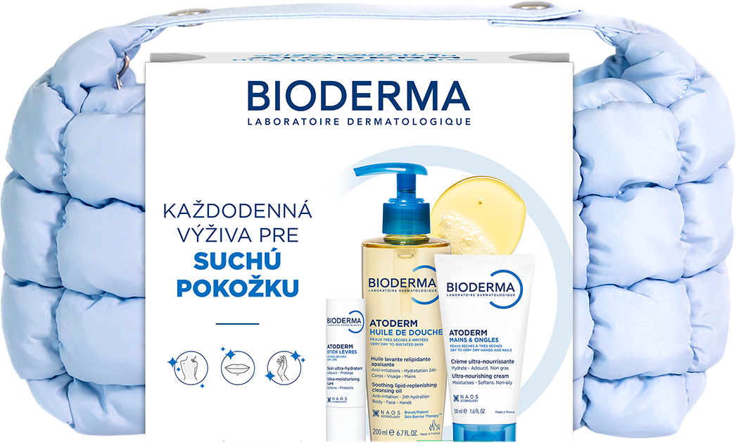Bioderma Atoderm dárkový balíček pro suchou pokožku 200 ml