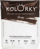 Kolorky DELUXE VELVET PANTS NIGHT Sleepy vel. XL (12-16 kg)  17 ks