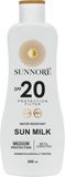 Sunnoré Opalovací mléko SPF 20, 200 ml