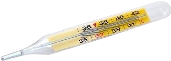 Exatherm Teploměr lékařský skleněný