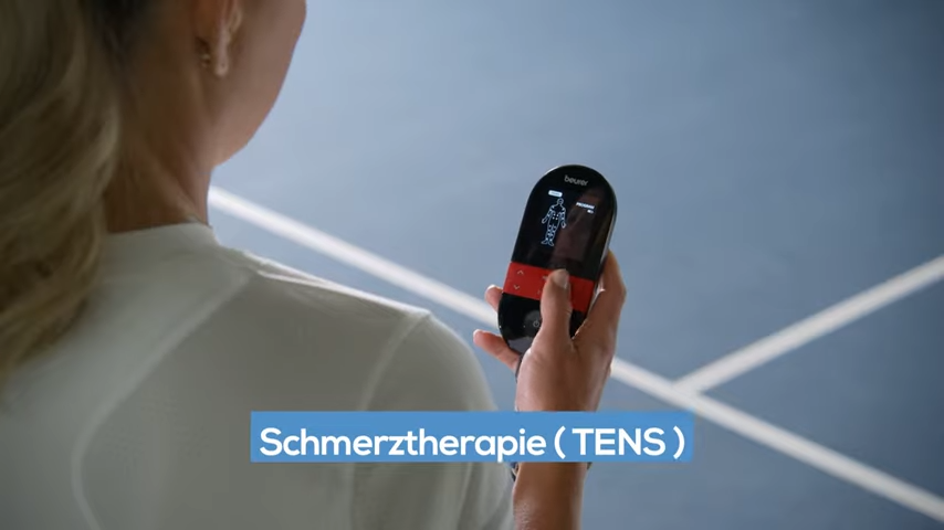 Angelique Kerber & Beurer: EM 59 Heat Digital TENS/EMS