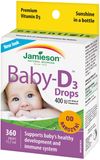 Jamieson Baby-D3 Vitamín D3 400 IU kapky 11.7 ml