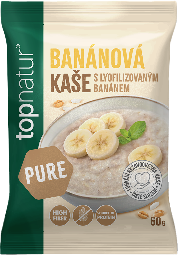 Topnatur Pure kaše Banán 60 g