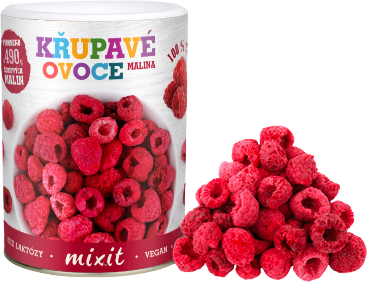 Mixit Malina - Křupavé ovoce 70 g