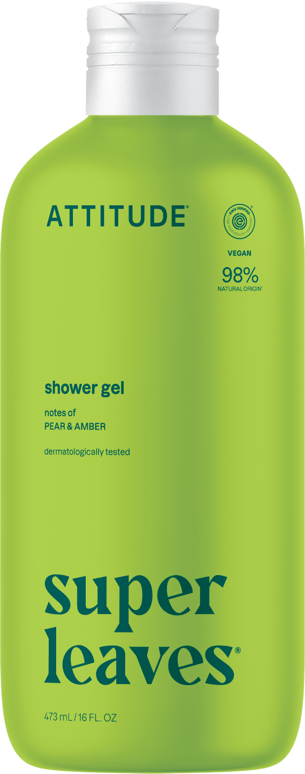 Attitude Sprchový gel Super leaves - hruška a amber 473 ml