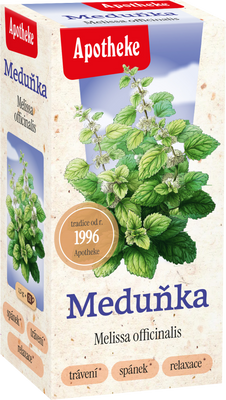 Apotheke Meduňka lékařská čaj sáčky 20 x 1.5 g