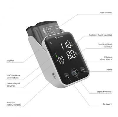 TrueLife Pulse B-Vision, Digitální tlakoměr se stojánkem