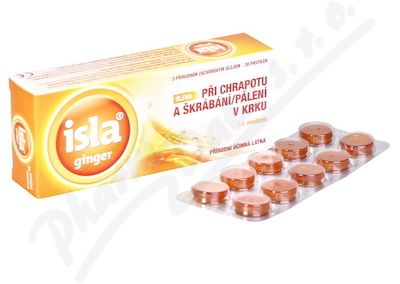 Isla Ginger 30 bylinných pastilek 30 ks