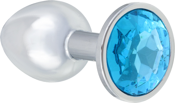Lola Games Anální kolík Diamond Light blue Sparkle Small