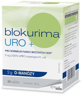 Blokurima URO+ 2 g d-mannóz tasakok 30 db