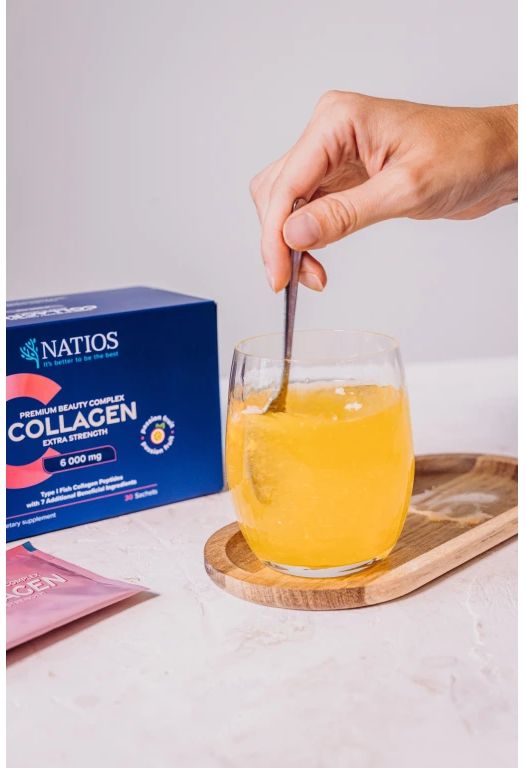 Natios Collagen Premium Beauty Complex, Komplex pro krásu, 6 000 mg 30 sáčků