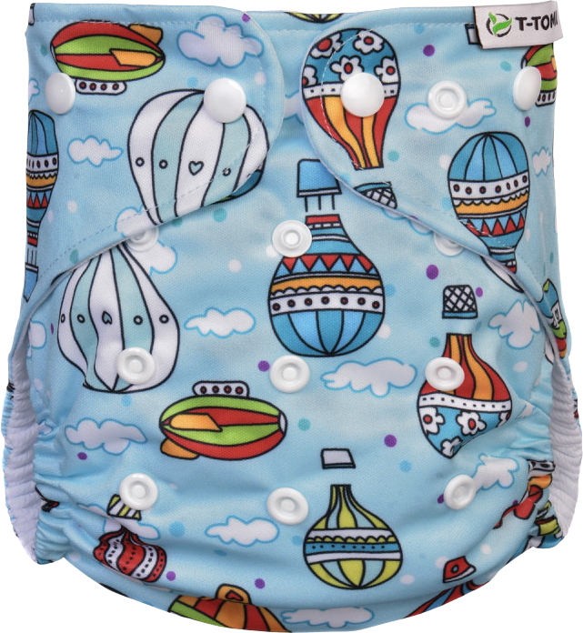 T-Tomi Plena kapsová, typ AIO - patentky, 4-15kg, Air balloons