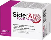 Sideral Folic 30mg, 20 sáčků