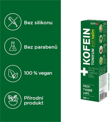 Cemio Kofein tonikum proti lupům 250 ml