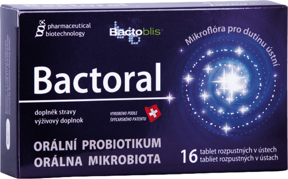 Bactoral Orální probiotikum 16 tablet