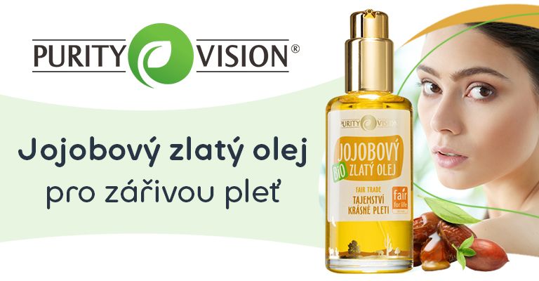 Purity Vision, jojobový olej, suchá pleť