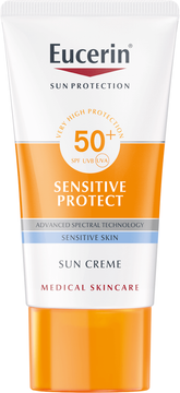 Eucerin Sun Opalovací krém na obličej SPF 50+, 50 ml