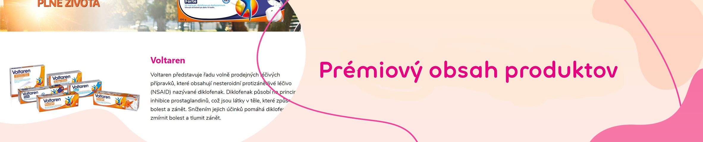 Prémiový obsah produktov