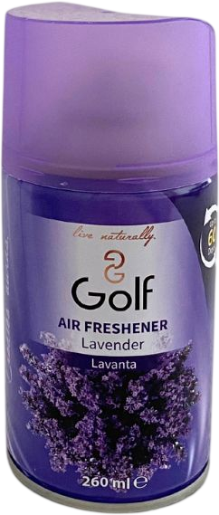 Golf Náhradní náplň do automatického strojku - osvěžovač Levandule 260 ml