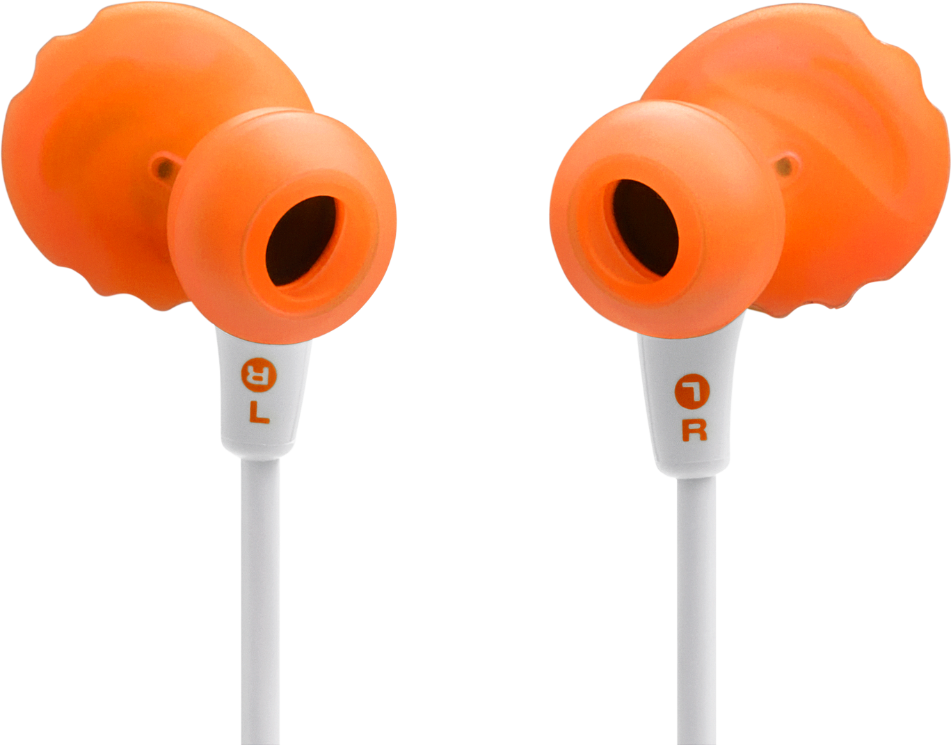 JBL Endurance Run 3C USB-C White, drátová sportovní sluchátka s USB-C konektorem
