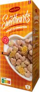 Nordcrunch Sweethearts Cereální srdíčka s medem a skořicí 150 g