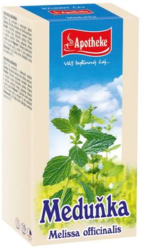 Apotheke Meduňka lékařská čaj sáčky 20 x 1.5 g