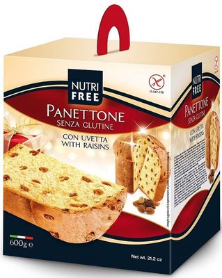 NutriFree Vánoční bábovka s hrozinkama