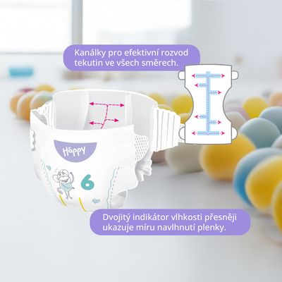 Bella Baby Happy Soft&Delicate Junior Extra 48 ks