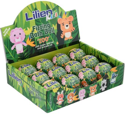 Lilien Kids šumivá koule do koupele s překvapením 140 g