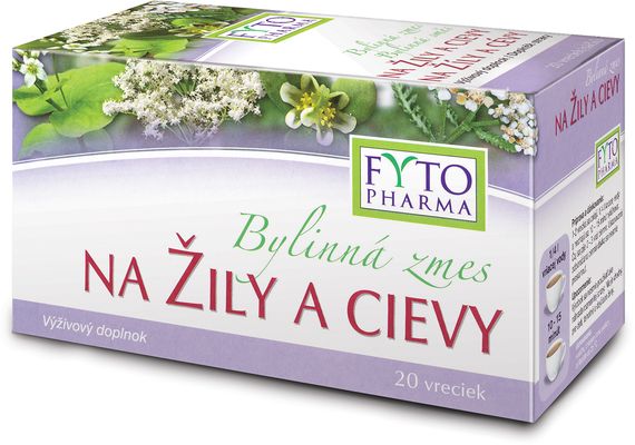 Fytopharma Bylinný čaj na křečové žíly 20 ks