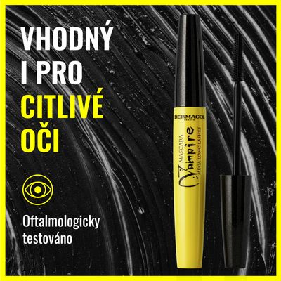 Dermacol Řasenka Vampire černá 8 ml